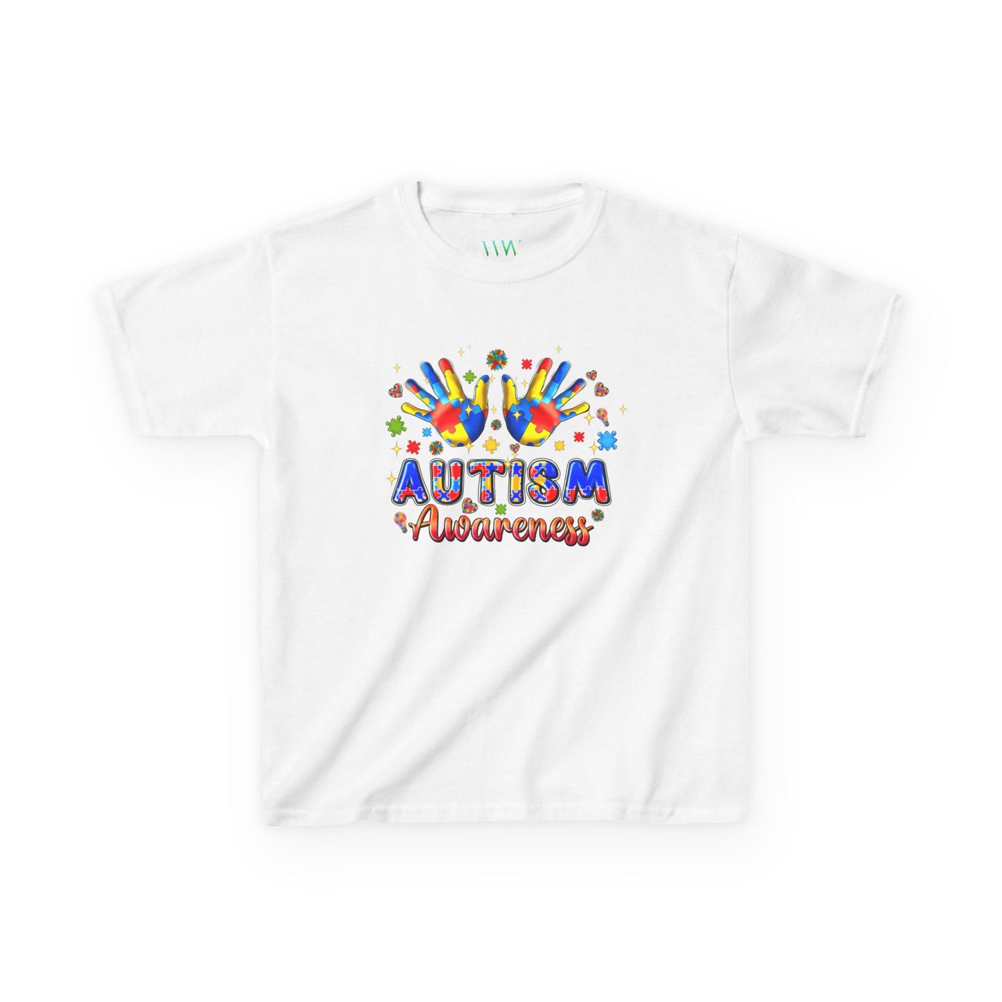 Autism Awareness Kids Heavy Cotton Tee