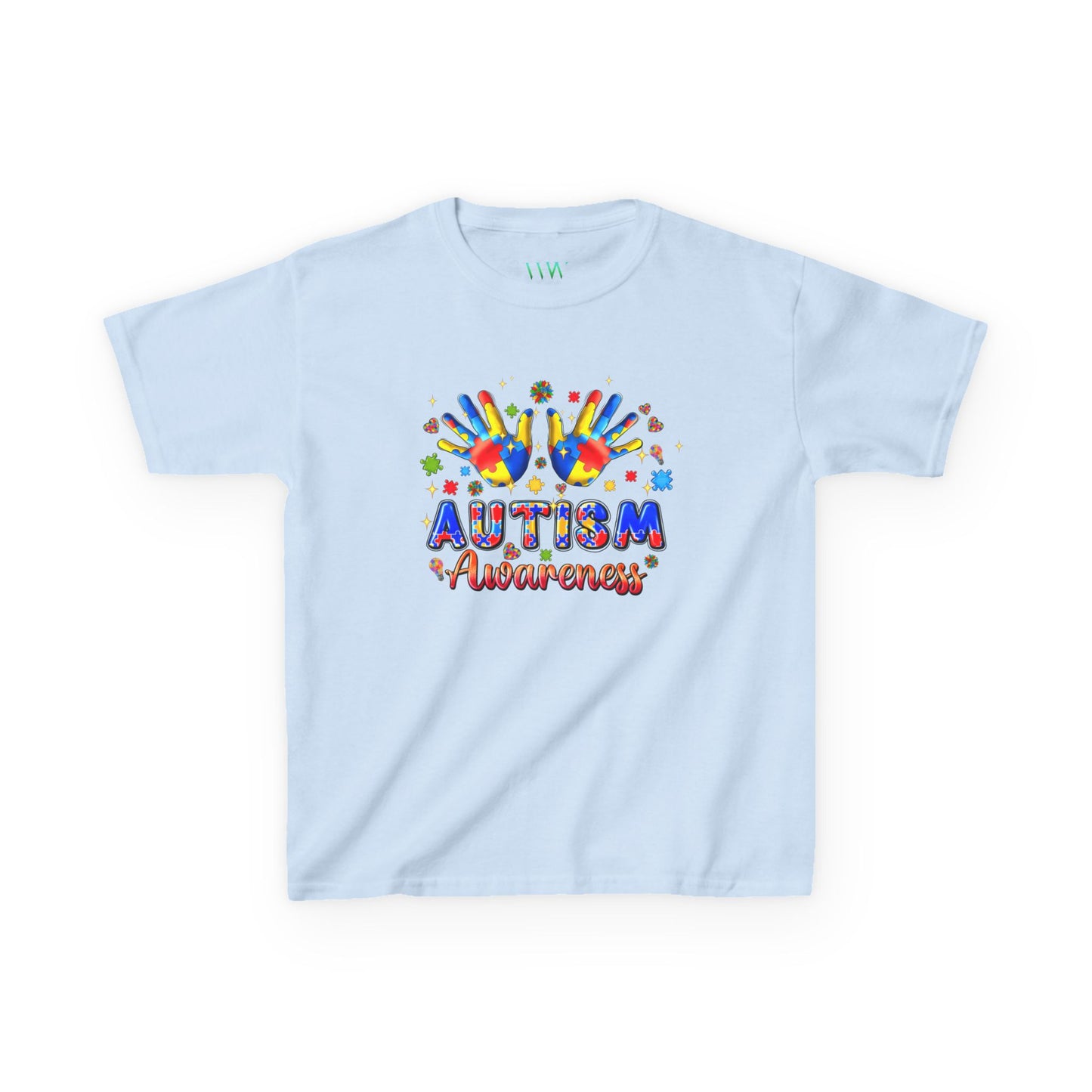 Autism Awareness Kids Heavy Cotton Tee