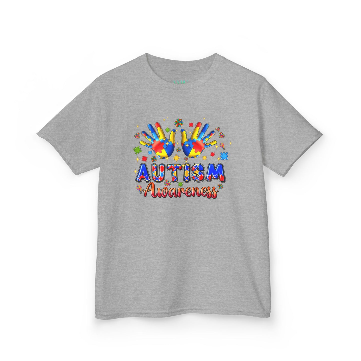 Autism Awareness Kids Heavy Cotton Tee