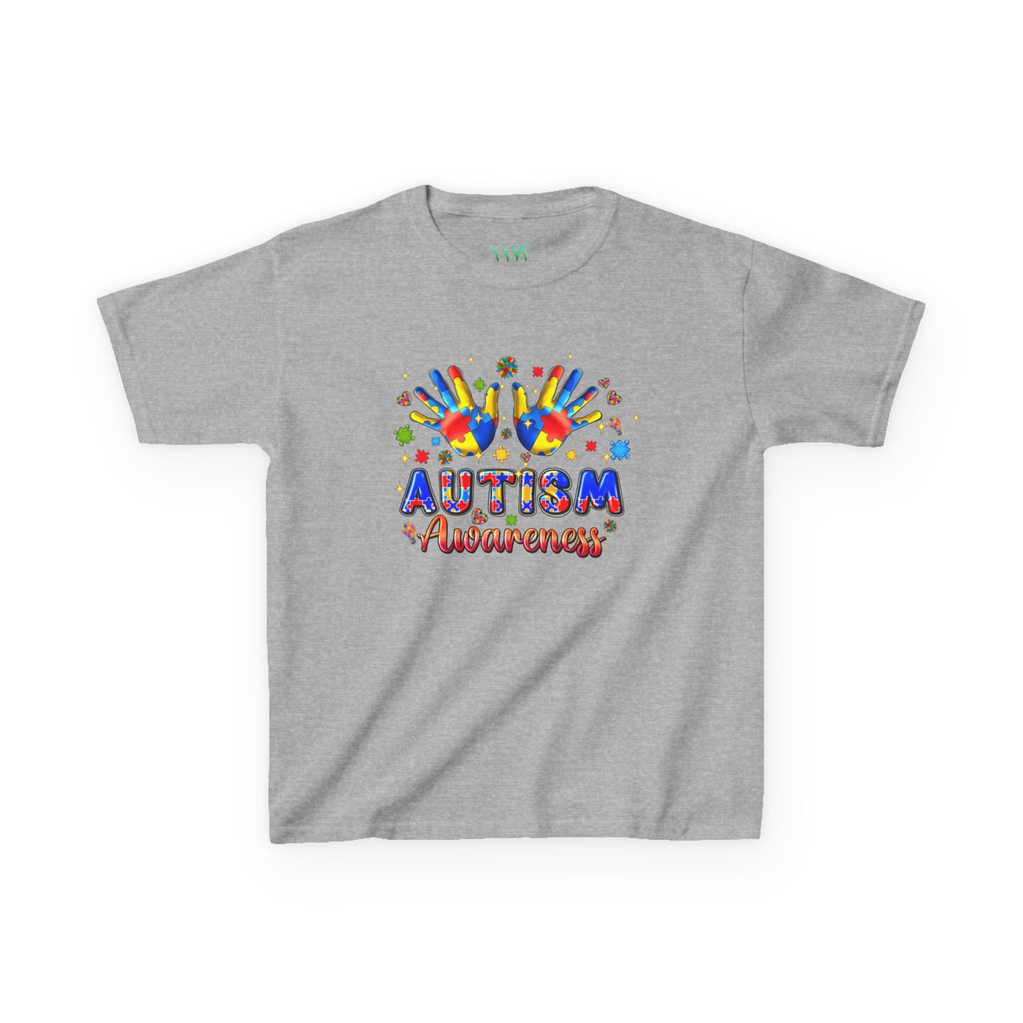 Autism Awareness Kids Heavy Cotton Tee