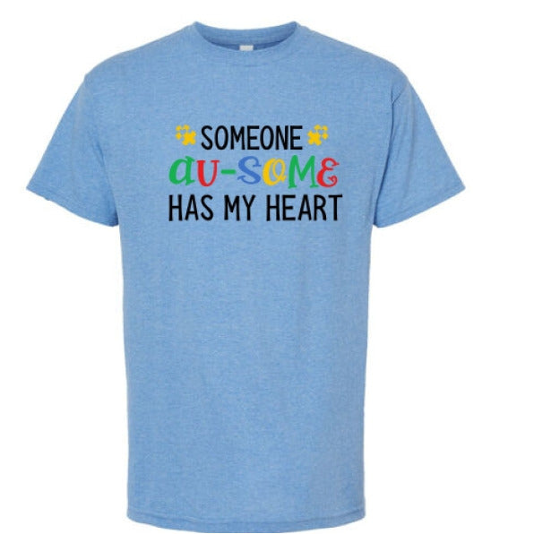 Light Blue Heather - FRONT