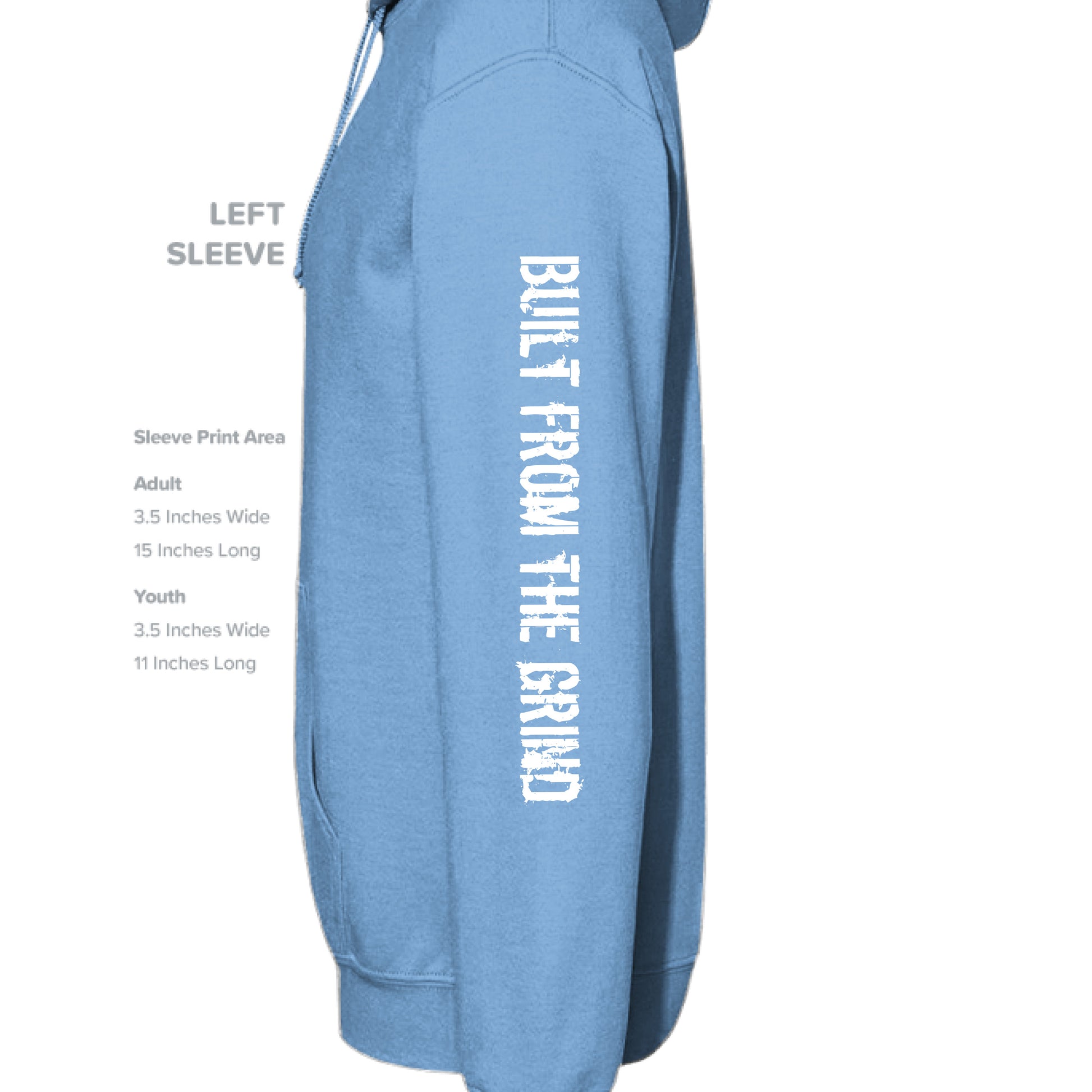 CAROLINA BLUE - SLEEVE_LEFT