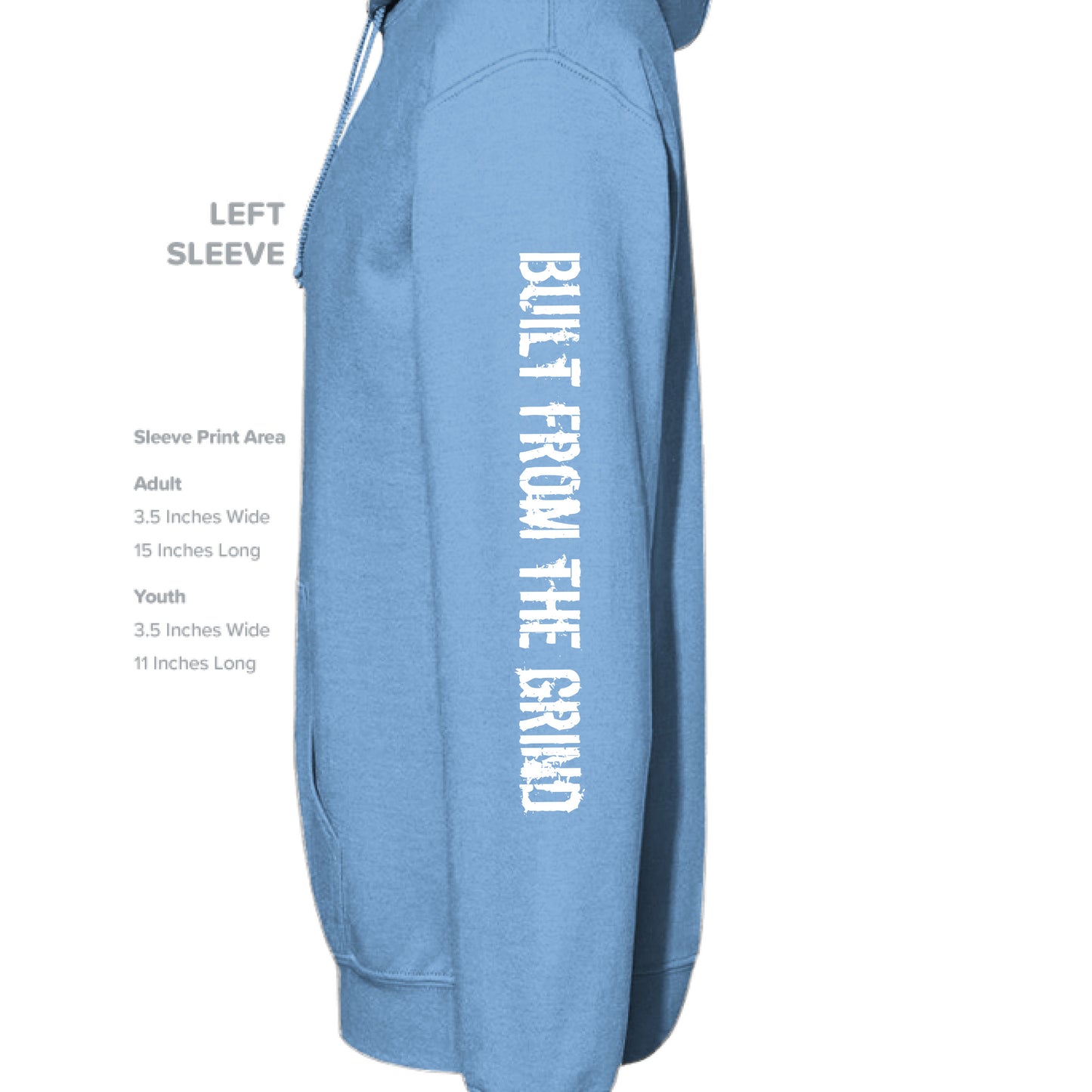 CAROLINA BLUE - SLEEVE_LEFT